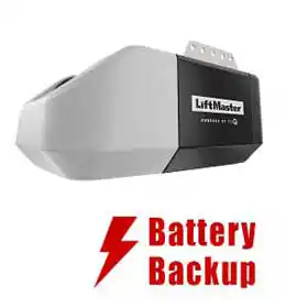 LIFTMASTER 81602 DC Battery Backup Chain Drive Wi-Fi Garage Door Opener with Integrated Bluetooth Technology